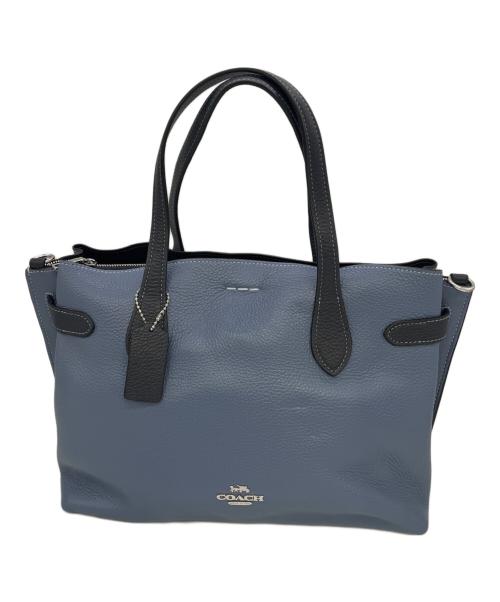 COACH（コーチ）COACH (コーチ) トートバッグ ブルーの古着・服飾アイテム