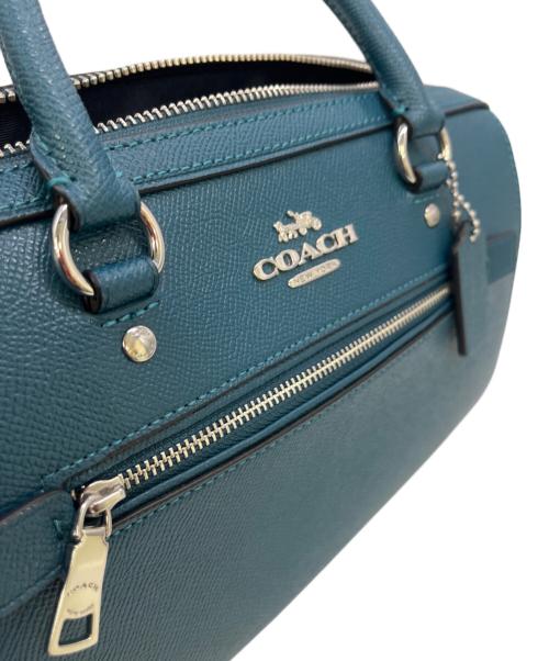 COACH（コーチ）COACH (コーチ) 2WAYバッグ ブルーの古着・服飾アイテム