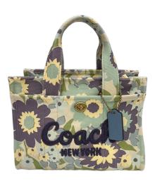 COACH（コーチ）の古着「キャンバストートバッグ」｜マルチカラー