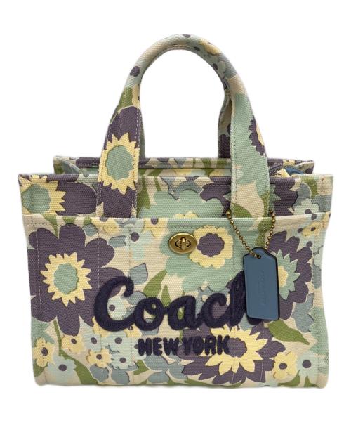 COACH（コーチ）COACH (コーチ) キャンバストートバッグ マルチカラーの古着・服飾アイテム