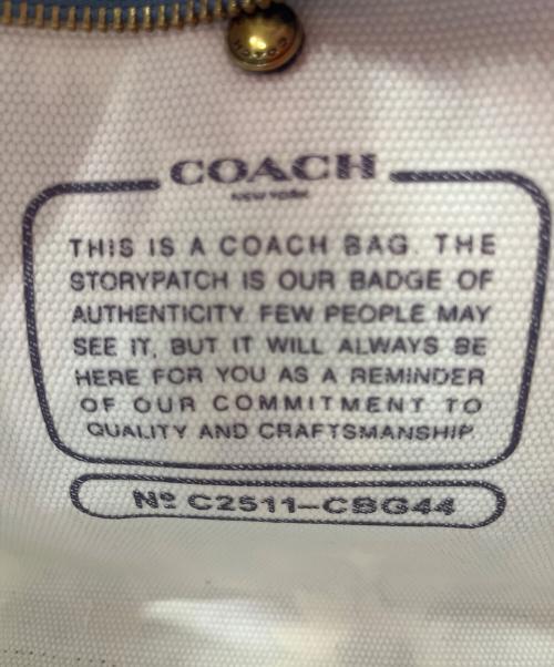 COACH（コーチ）COACH (コーチ) キャンバストートバッグ マルチカラーの古着・服飾アイテム