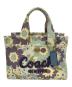 COACH（コーチ）の古着「キャンバストートバッグ」｜マルチカラー