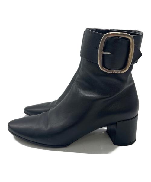 Saint Laurent Paris（サンローランパリ）Saint Laurent Paris (サンローランパリ) サイドジップブーツ ブラック サイズ:size37の古着・服飾アイテム