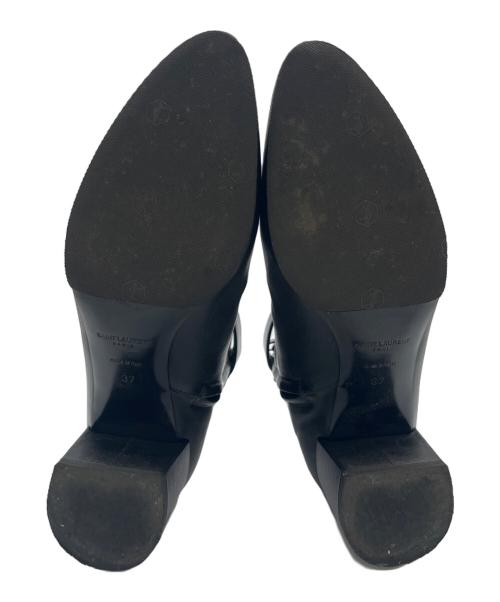 Saint Laurent Paris（サンローランパリ）Saint Laurent Paris (サンローランパリ) サイドジップブーツ ブラック サイズ:size37の古着・服飾アイテム
