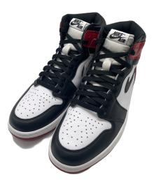 NIKE（ナイキ）の古着「ハイカットスニーカー」｜ブラック×レッド