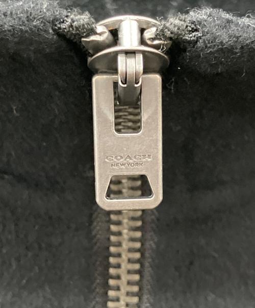 COACH（コーチ）COACH (コーチ) フーデッドコート ブラック サイズ:Mの古着・服飾アイテム