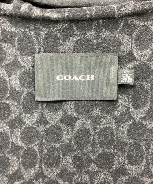 COACH（コーチ）COACH (コーチ) フーデッドコート ブラック サイズ:Mの古着・服飾アイテム