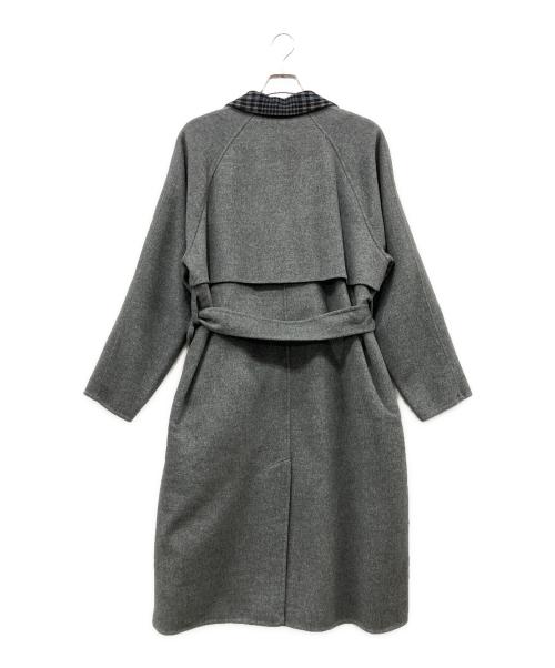 COACH（コーチ）COACH (コーチ) ロングコート グレー サイズ:Lの古着・服飾アイテム
