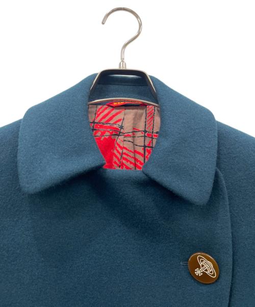 Vivienne Westwood RED LABEL（ヴィヴィアンウエストウッドレッドレーベル）Vivienne Westwood RED LABEL (ヴィヴィアンウエストウッドレッドレーベル) コート ブルー サイズ:size3の古着・服飾アイテム