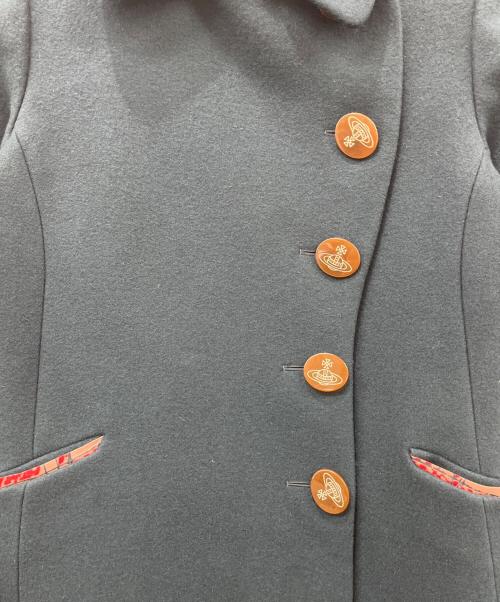 Vivienne Westwood RED LABEL（ヴィヴィアンウエストウッドレッドレーベル）Vivienne Westwood RED LABEL (ヴィヴィアンウエストウッドレッドレーベル) コート ブルー サイズ:size3の古着・服飾アイテム