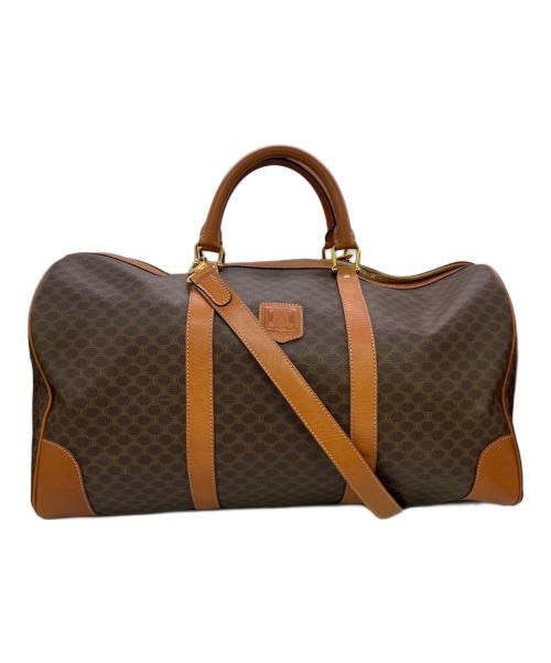 CELINE（セリーヌ）CELINE (セリーヌ) ボストンバッグ ブラウン・ライトブラウンの古着・服飾アイテム