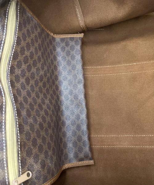 CELINE（セリーヌ）CELINE (セリーヌ) ボストンバッグ ブラウン・ライトブラウンの古着・服飾アイテム