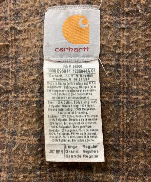 CarHartt（カーハート）CarHartt (カーハート) ジャケット ブラウン サイズ:Lの古着・服飾アイテム