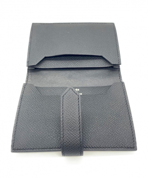 HERMES（エルメス）HERMES (エルメス) カードケース ブラックの古着・服飾アイテム