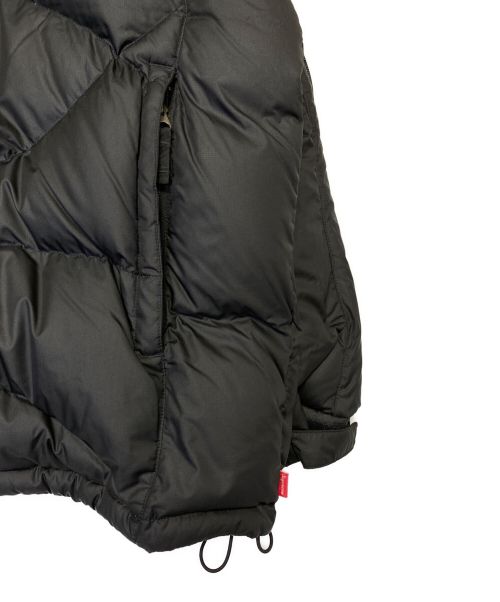 THE NORTH FACE（ザ ノース フェイス）THE NORTH FACE (ザ ノース フェイス) SUPREME (シュプリーム) 800-Fill Half Zip Hooded Pullover ブラック サイズ:XLの古着・服飾アイテム