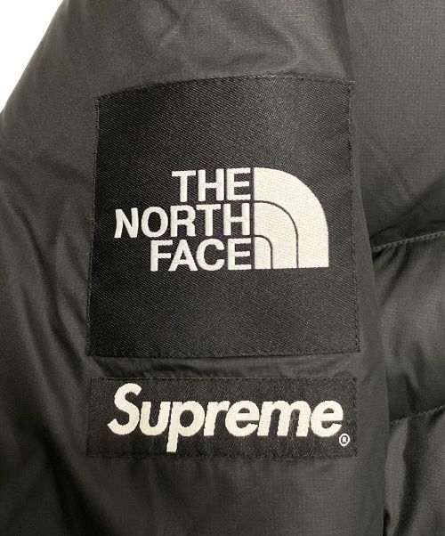 THE NORTH FACE（ザ ノース フェイス）THE NORTH FACE (ザ ノース フェイス) SUPREME (シュプリーム) 800-Fill Half Zip Hooded Pullover ブラック サイズ:XLの古着・服飾アイテム