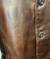 中古・古着 Y'2 leather (ワイツーレザー) レザージャケット ブラウン サイズ:L：15000円
