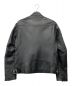 THE CRIMIE (ザ クライミー) ラムレザーライダースセミジャケット ブラック サイズ:M：17000円