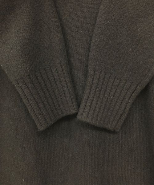 Plage（プラージュ）Plage (プラージュ) スーペーファインウールカシミヤハイネックミニワンピース ブラック サイズ:なしの古着・服飾アイテム