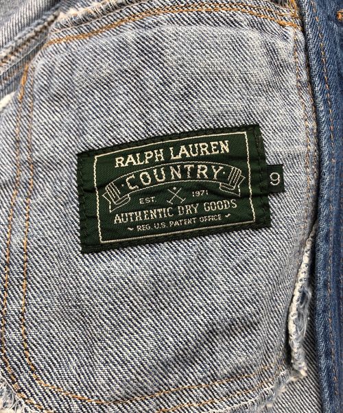 RALPH LAUREN（ラルフローレン）RALPH LAUREN (ラルフローレン) デニムジャケット インディゴ サイズ:9の古着・服飾アイテム