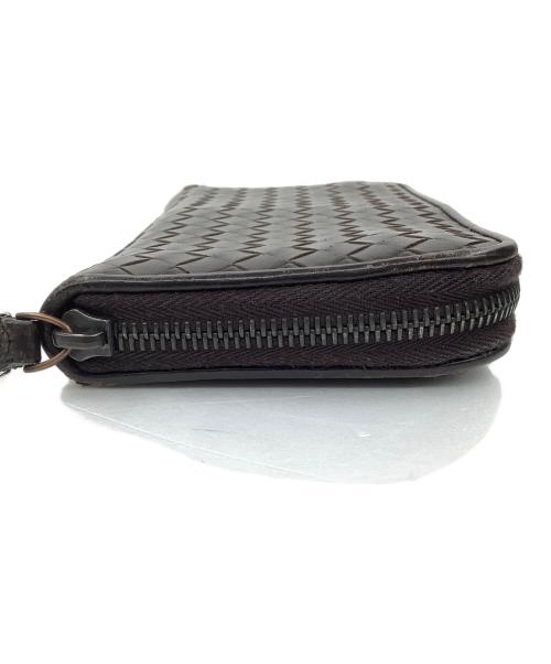 BOTTEGA VENETA（ボッテガベネタ）BOTTEGA VENETA (ボッテガベネタ) ラウンドファスナー長財布 ブラウンの古着・服飾アイテム