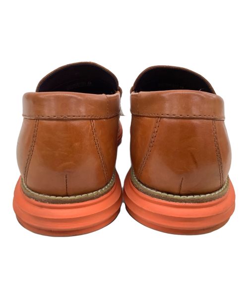 COLE HAAN（コールハーン）COLE HAAN (コールハーン) ローファー ブラウン×オレンジ サイズ:9の古着・服飾アイテム