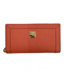 MCM（エムシーエム）の古着「長財布」｜オレンジ