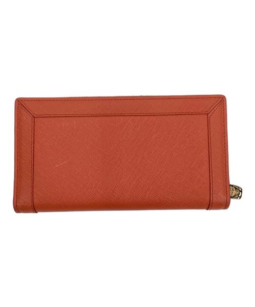 MCM（エムシーエム）MCM (エムシーエム) 長財布 オレンジの古着・服飾アイテム