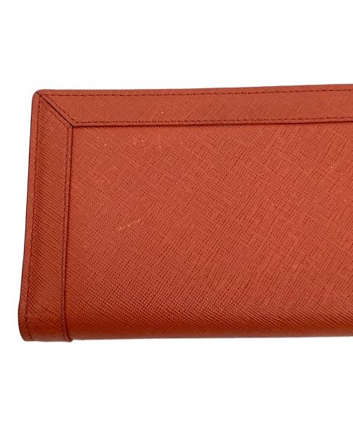 MCM（エムシーエム）MCM (エムシーエム) 長財布 オレンジの古着・服飾アイテム