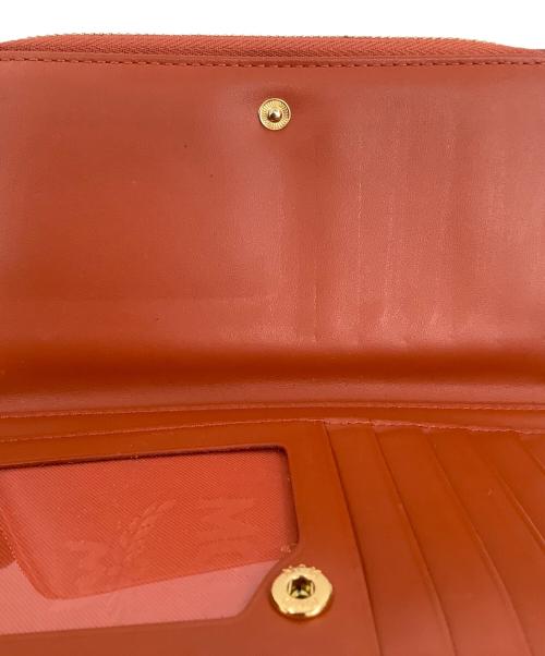MCM（エムシーエム）MCM (エムシーエム) 長財布 オレンジの古着・服飾アイテム