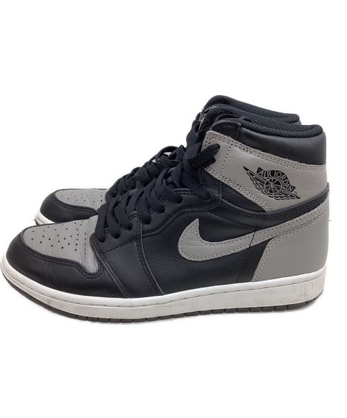 NIKE（ナイキ）NIKE (ナイキ) ハイカットスニーカー ブラック×グレー サイズ:26の古着・服飾アイテム