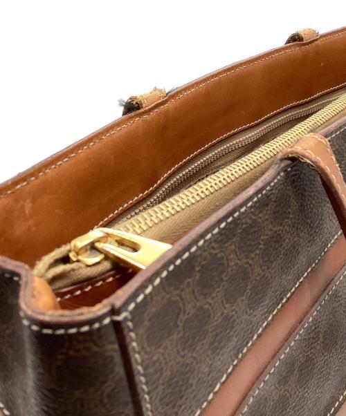 CELINE（セリーヌ）CELINE (セリーヌ) トートバッグ　マカダム ブラウンの古着・服飾アイテム