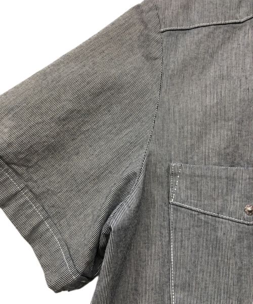 A.P.C.（アーペーセー）A.P.C. (アーペーセー) 半袖シャツジャケット グレー サイズ:Lの古着・服飾アイテム