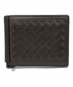 BOTTEGA VENETAボッテガベネタ）の古着「イントレチャート札入れ」｜グレージュ