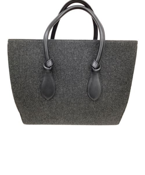 CELINE（セリーヌ）CELINE (セリーヌ) フェルトタイバッグ ブラックの古着・服飾アイテム