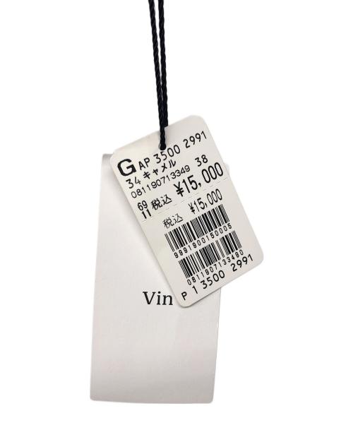 Vin（ヴィン）Vin (ヴィン) 切替ニット ブラウン サイズ:9号 未使用品の古着・服飾アイテム