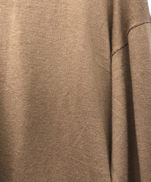 Vin（ヴィン）Vin (ヴィン) 切替ニット ブラウン サイズ:9号 未使用品の古着・服飾アイテム