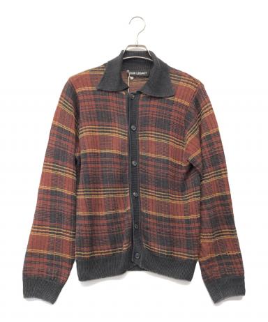 【美品】OUR LEGACY グレー ニット カーディガン 50 タグ付き 古着 OUR LEGACY（アワーレガシー） | カーディガンの古着・中古通販