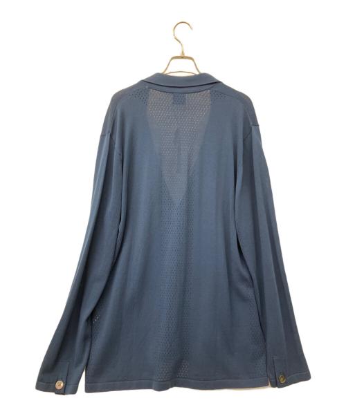 D'URBAN（ダーバン）D'URBAN (ダーバン) ニットカーディガン ネイビー サイズ:L 未使用品の古着・服飾アイテム