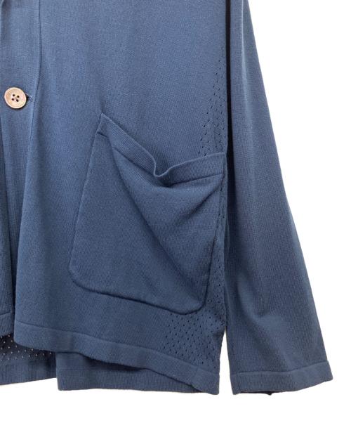 D'URBAN（ダーバン）D'URBAN (ダーバン) ニットカーディガン ネイビー サイズ:L 未使用品の古着・服飾アイテム