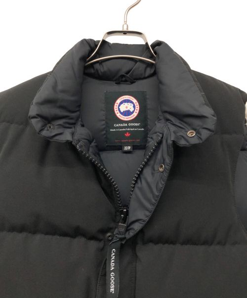 CANADA GOOSE（カナダグース）CANADA GOOSE (カナダグース) ダウンベスト ブラック サイズ:XSの古着・服飾アイテム