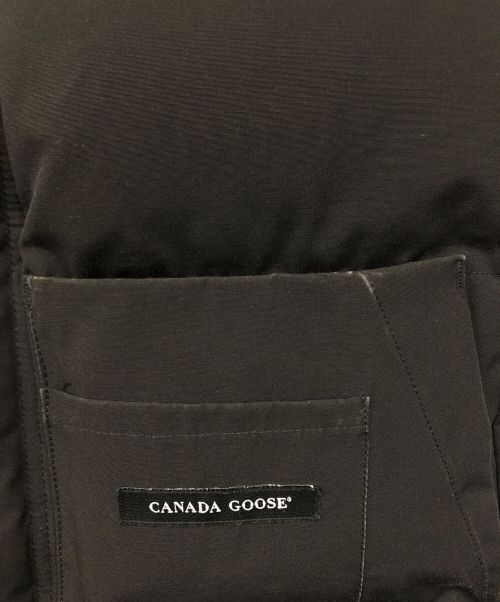CANADA GOOSE（カナダグース）CANADA GOOSE (カナダグース) ダウンベスト ブラック サイズ:XSの古着・服飾アイテム