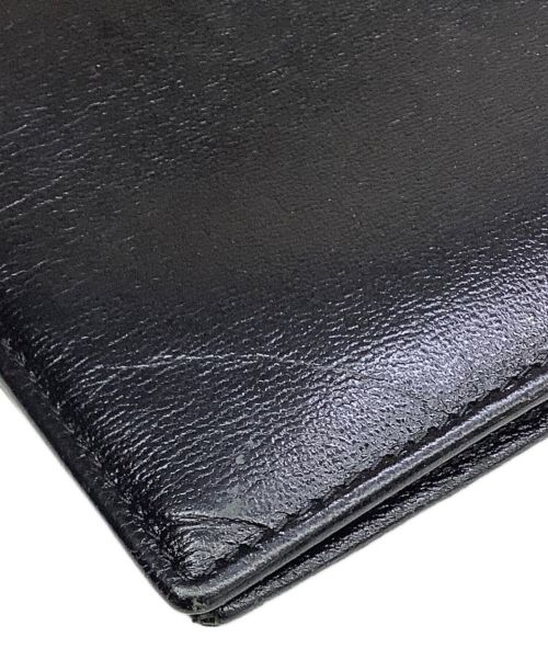 GUCCI（グッチ）GUCCI (グッチ) 2つ折り財布 ブラックの古着・服飾アイテム