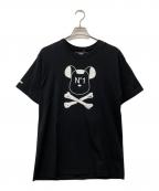 NEIGHBORHOOD×MEDICOM TOYネイバーフッド×メディコム・トイ）の古着「半袖カットソー」｜ブラック