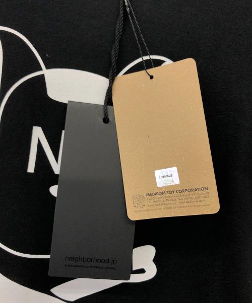 NEIGHBORHOOD（ネイバーフッド）NEIGHBORHOOD (ネイバーフッド) MEDICOM TOY (メディコム・トイ) 半袖カットソー ブラック サイズ:M 未使用品の古着・服飾アイテム