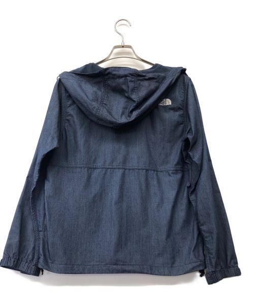 THE NORTH FACE（ザ ノース フェイス）THE NORTH FACE (ザ ノース フェイス) ナイロンデニムコンパクトジャケット インディゴ サイズ:Lの古着・服飾アイテム