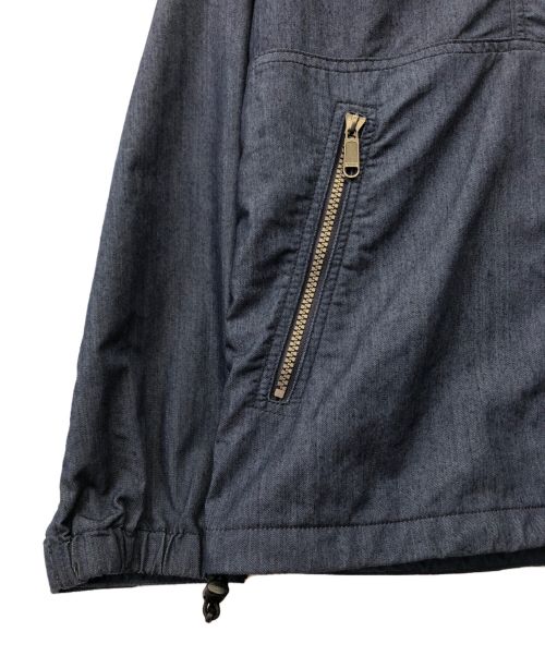 THE NORTH FACE（ザ ノース フェイス）THE NORTH FACE (ザ ノース フェイス) ナイロンデニムコンパクトジャケット インディゴ サイズ:Lの古着・服飾アイテム