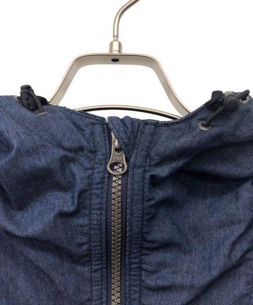 THE NORTH FACE（ザ ノース フェイス）THE NORTH FACE (ザ ノース フェイス) ナイロンデニムコンパクトジャケット インディゴ サイズ:Lの古着・服飾アイテム