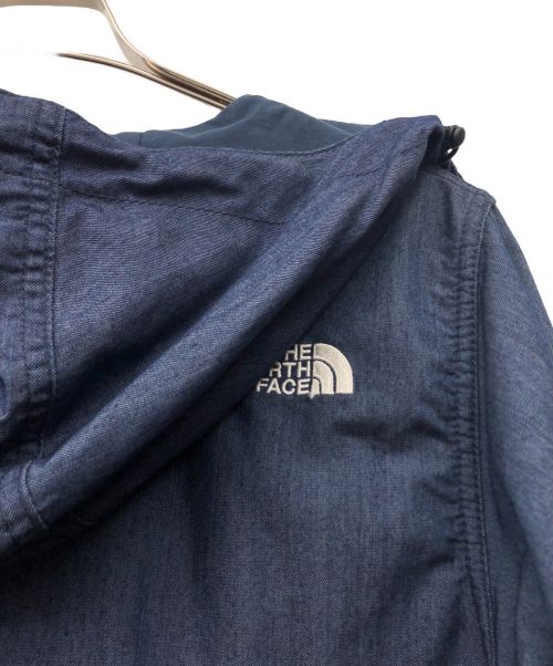 THE NORTH FACE（ザ ノース フェイス）THE NORTH FACE (ザ ノース フェイス) ナイロンデニムコンパクトジャケット インディゴ サイズ:Lの古着・服飾アイテム