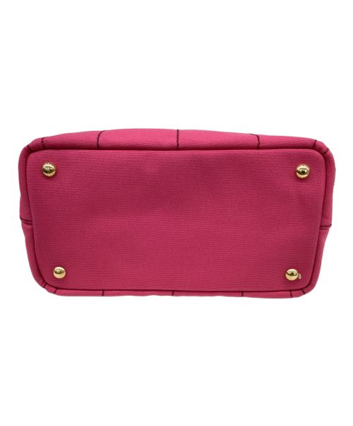 PRADA（プラダ）PRADA (プラダ) カナパトートバッグ 1BG439 ショッキングピンクの古着・服飾アイテム